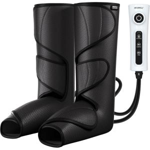 CINCOM Leg Massager with Heat and Compression, Legs Massage for Circulation and Pain Relief, Heating Calf Leg Air Compression Massager Help with Relief Edema(No Warm)