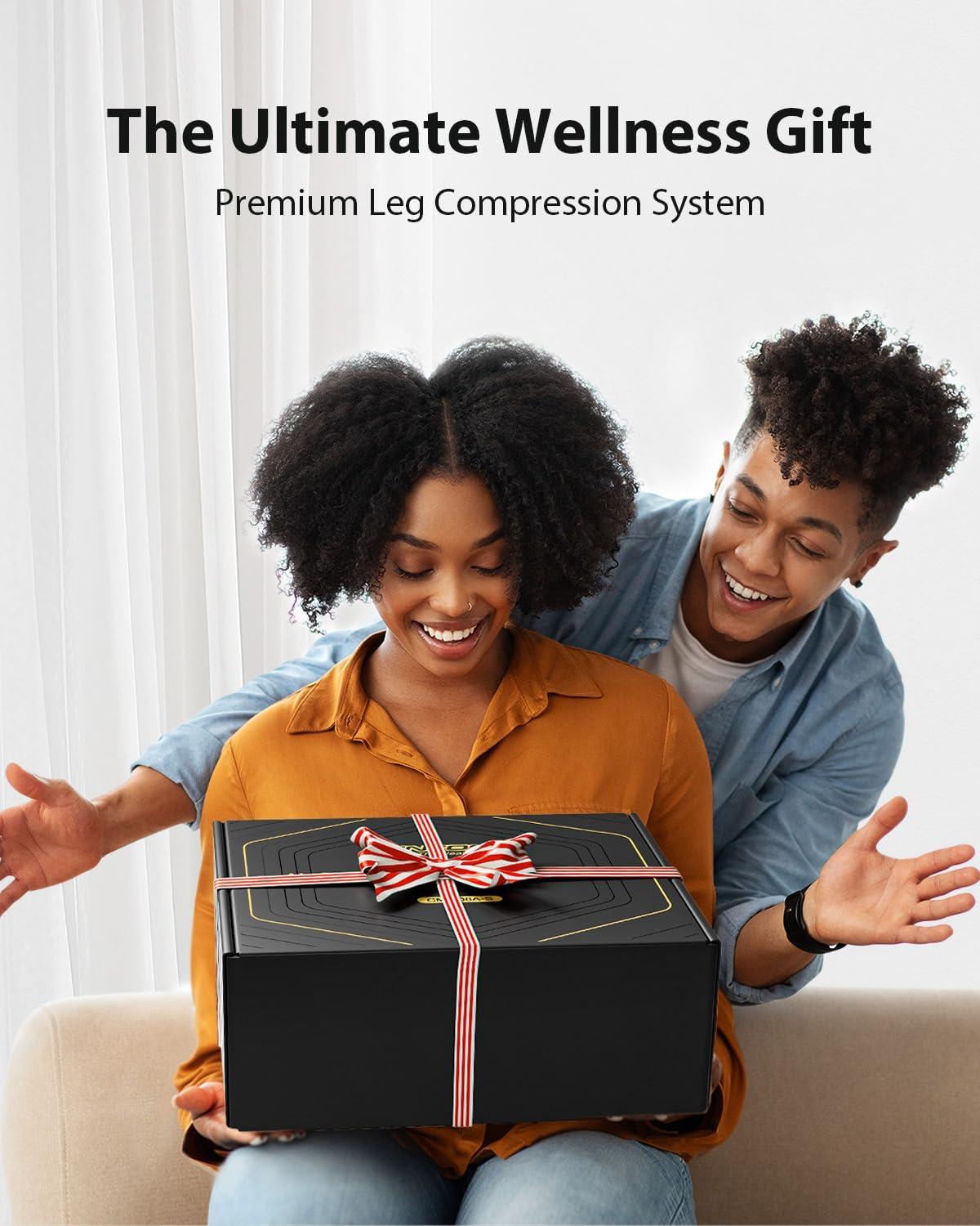 imageCINCOM Cordless Leg Recovery System with Dynamic Compression Massage Technology 3 Different Sizes for EveryoneMediumSmall